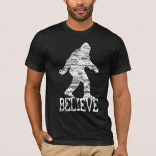 SASQUATCH/BIGFOOT "CROIENT" le T-shirt (affligé)