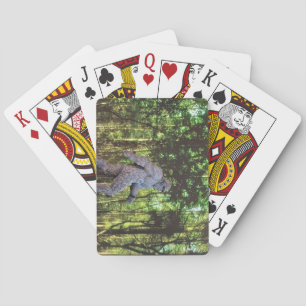 Sasquatch (Bigfoot) out in the Wild Playing Cards