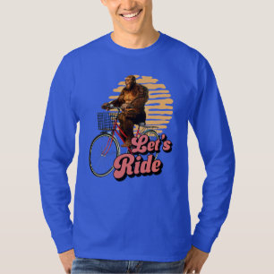 Sasquatch Bike Ride Forest Adventure T-Shirt