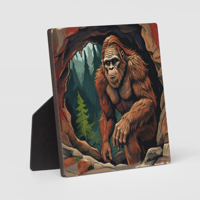 Sasquatch Cave  Plaque (Front)
