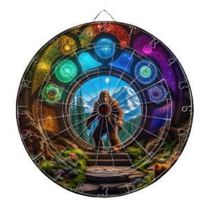 Sasquatch Dimensional Portal Dartboard
