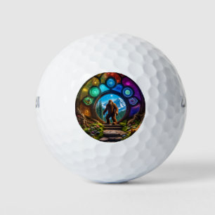 Sasquatch Dimensional Portal Golf Balls