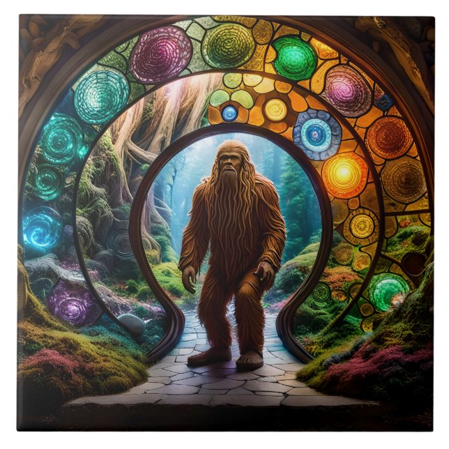 Sasquatch Dimensional Portal Tile (Front)