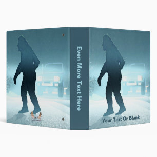 Sasquatch Encounter Binder