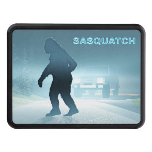 Sasquatch Encounter Trailer Hitch Cover