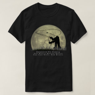Sasquatch Fly Fishing Nouveau-Mexique T-shirt