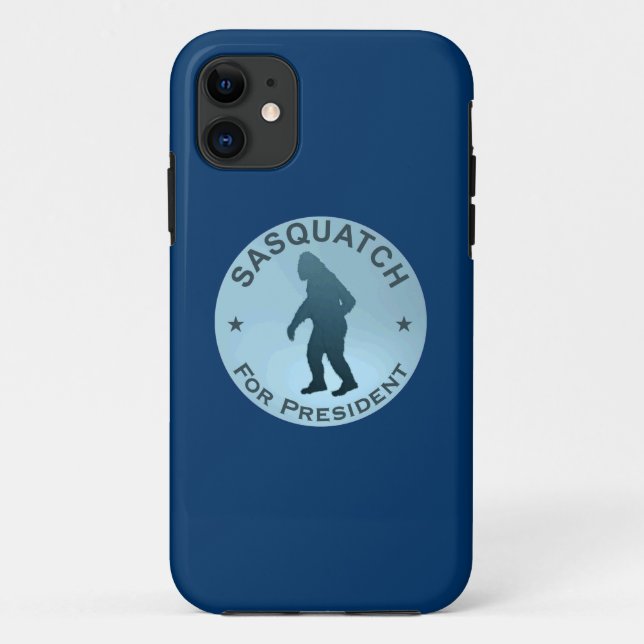 Sasquatch For President Case-Mate iPhone Case (Back)