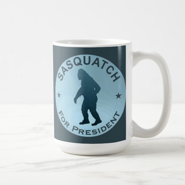 Sasquatch For President Coffee Mug (Right)