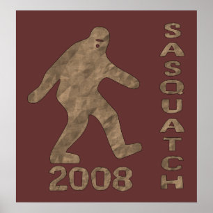 Sasquatch For President Poster