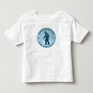 Sasquatch For President Toddler T-shirt