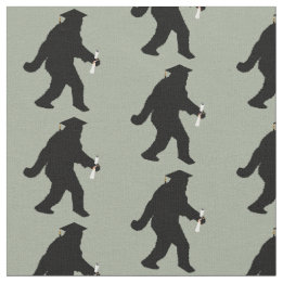 Sasquatch Graduation Fabric