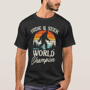 Sasquatch Hide Seek World Champion Bigfoot Women M T-Shirt