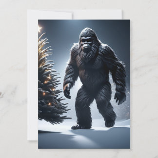Sasquatch Holiday Card