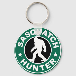 Sasquatch Hunter Keychain
