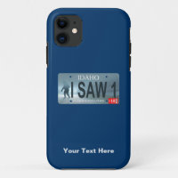 Sasquatch License Plate