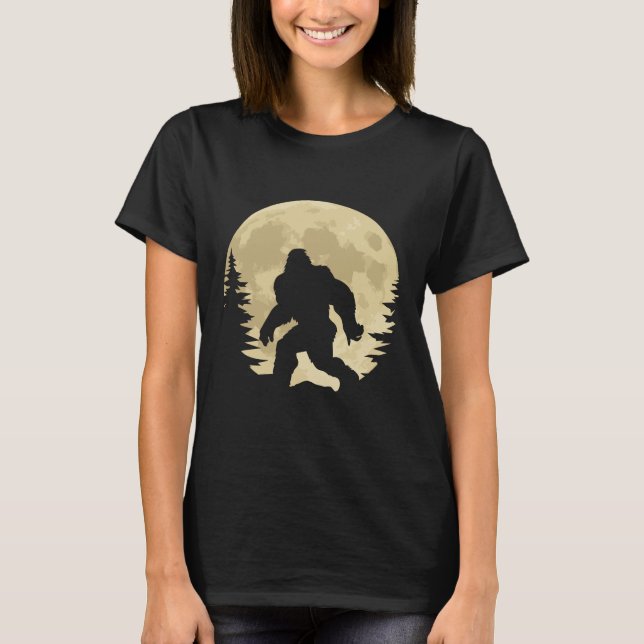 Sasquatch Moon  T-Shirt (Front)