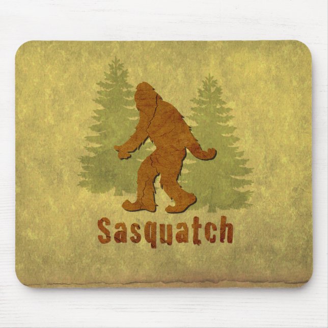 Sasquatch Mouse Pad (Front)
