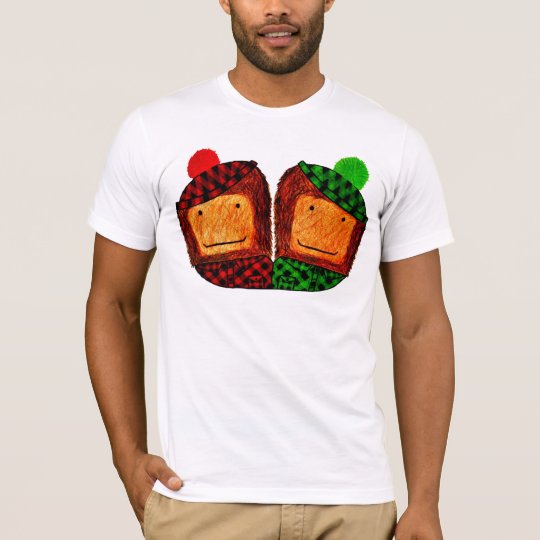 Sasquatch plaid pals T-Shirt