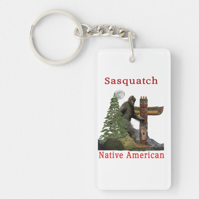 sasquatch products keychain (Front)