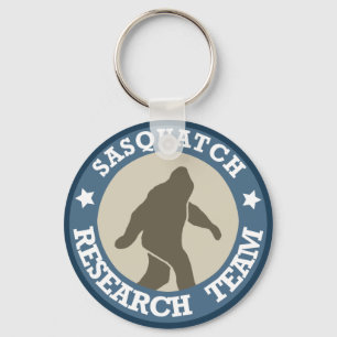 Sasquatch Research Team Keychain