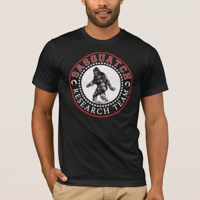 Sasquatch research team T-Shirt (Front)