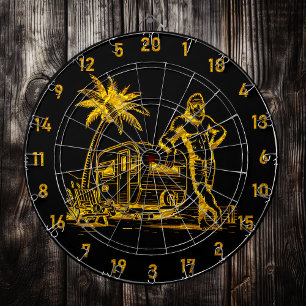 Sasquatch’s Secret Hobby Revealed Dartboard