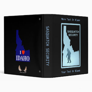 Sasquatch Security - Idaho Binder