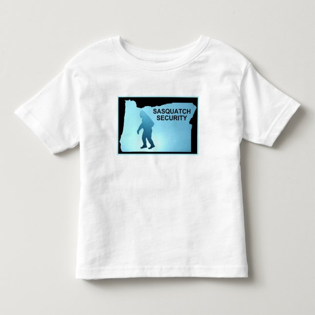 Sasquatch Security - Oregon Toddler T-shirt (Front)
