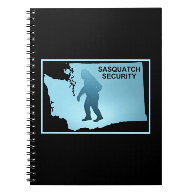 Sasquatch Security - Washington Notebook (Front)