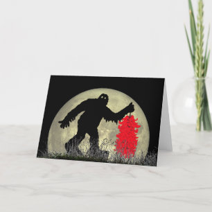 SASQUATCH SIGHTED IN HATCH, NEW MEXICO Card