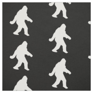 Sasquatch Silhouette Fabric