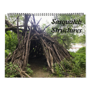 Sasquatch Structures Wall Calendar