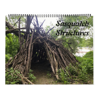 Sasquatch Structures Wall Calendar