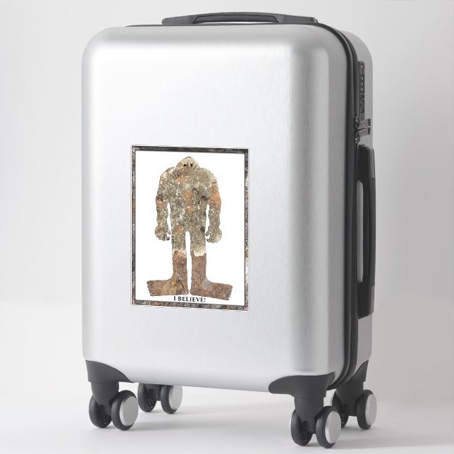 Sasquatch Talking Canyons, New Mexico (Suitcase)