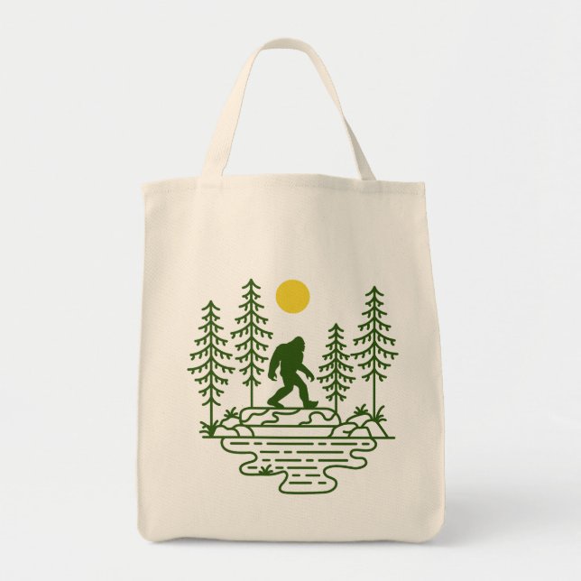 Sasquatch Tote Bag (Front)