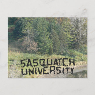 Sasquatch University - Multiple Products Postcard