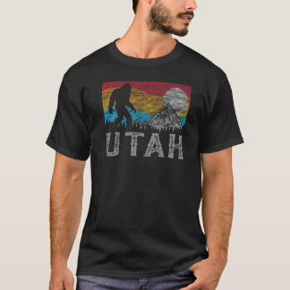 Sasquatch Utah Beehive State National Parks Mighty T-Shirt