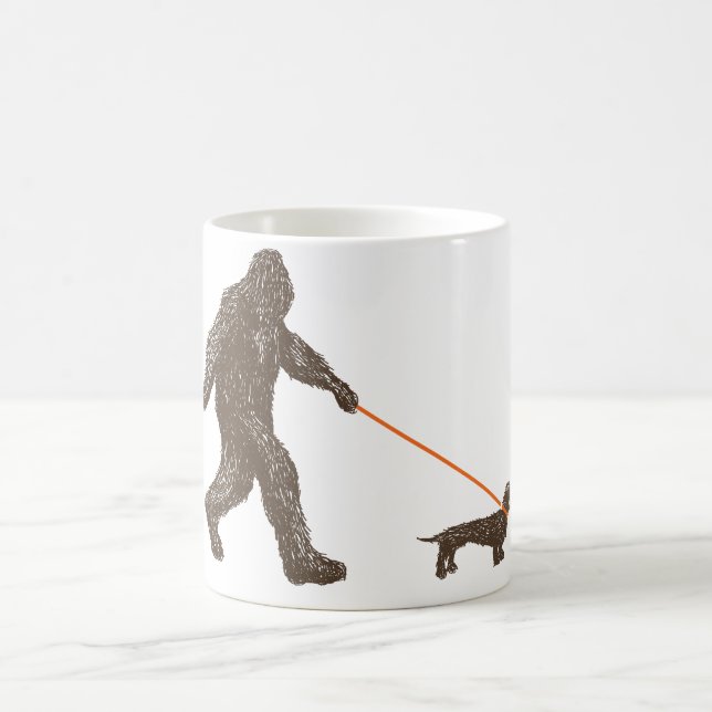 Sasquatch's Best Friend Coffee Mug (Center)