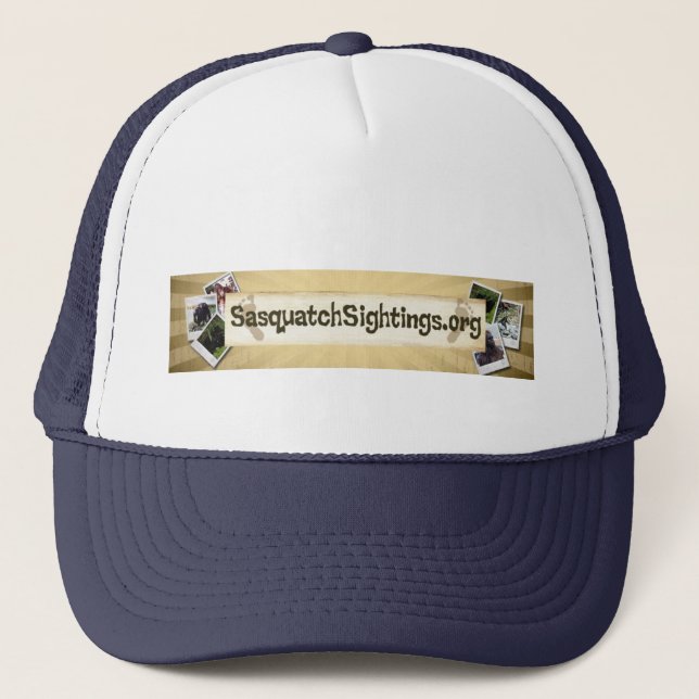 sasquatchsightings.org logo hat (Front)