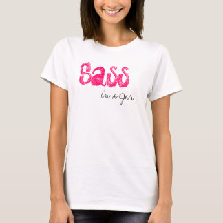 Sass in a jar tank