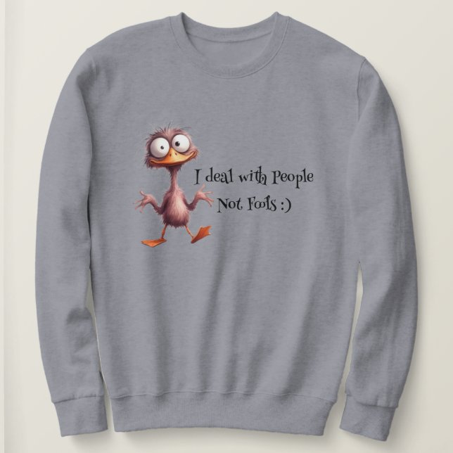 Sass Sweatshirt - Bold, Fun, and Full of Attitude (Design Front)