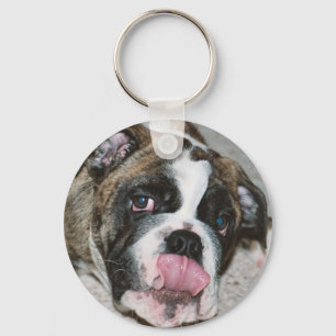 Sassdog Bulldog key protector keychain