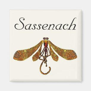 Sassenach Dragonfly Magnet