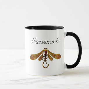 Sassenach Dragonfly Mug