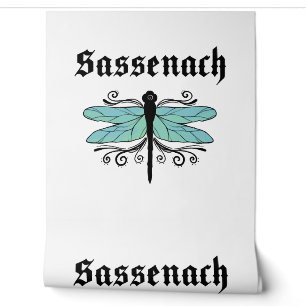 Sassenach Dragonfly Outlander Amber Blue Gift Tee Wallpaper