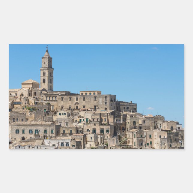 Sassi di Matera city in Italy Sticker (Front)