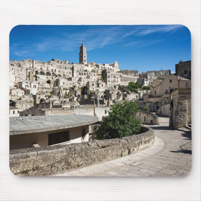 Sassi di Matera old city Mouse Pad (Front)