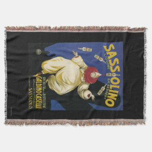 Sassolino Liquore da Dessert Promotional Throw Blanket