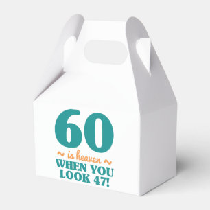 Sassy 60th Birthday Favor Box