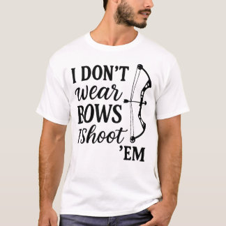 Sassy Bow Hunter Girl T-Shirt